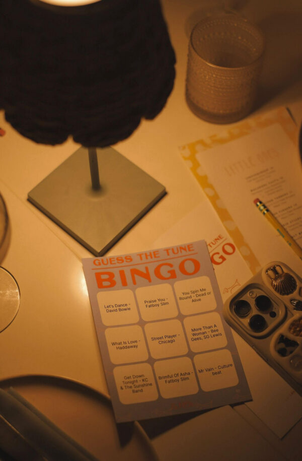 Guess the Tune Bingo